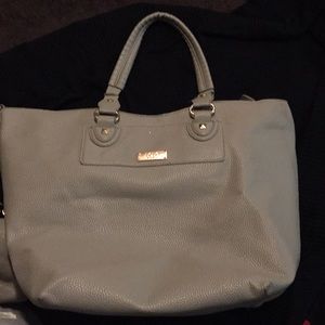 BCBG tote with matching crossbody bag